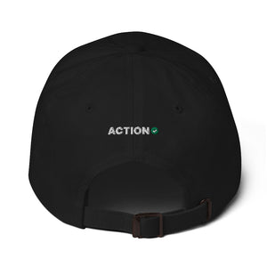 Action Check Dad Hat