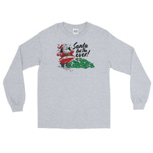 Load image into Gallery viewer, Santa Bet the Over Long Sleeve Shirt