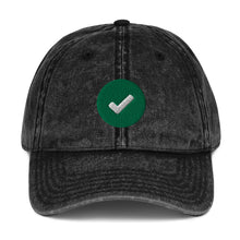 Load image into Gallery viewer, Action Check Vintage Dad Cap