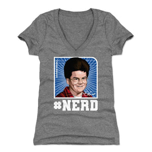 Darren Rovell #NERD Fitted V-Neck T-Shirt