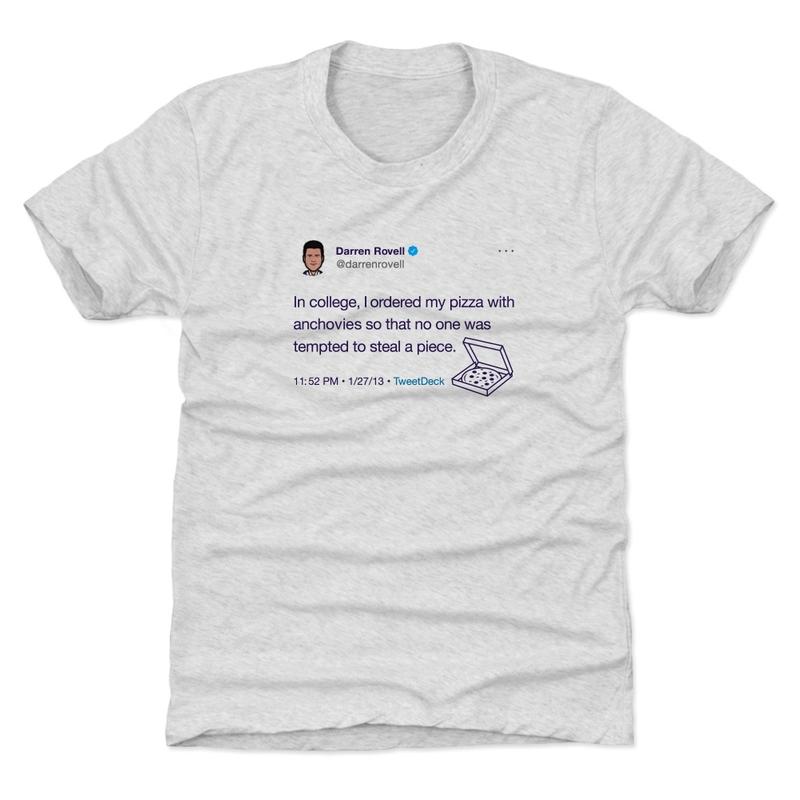 Darren Rovell Pizza Tweet Kids T-Shirt