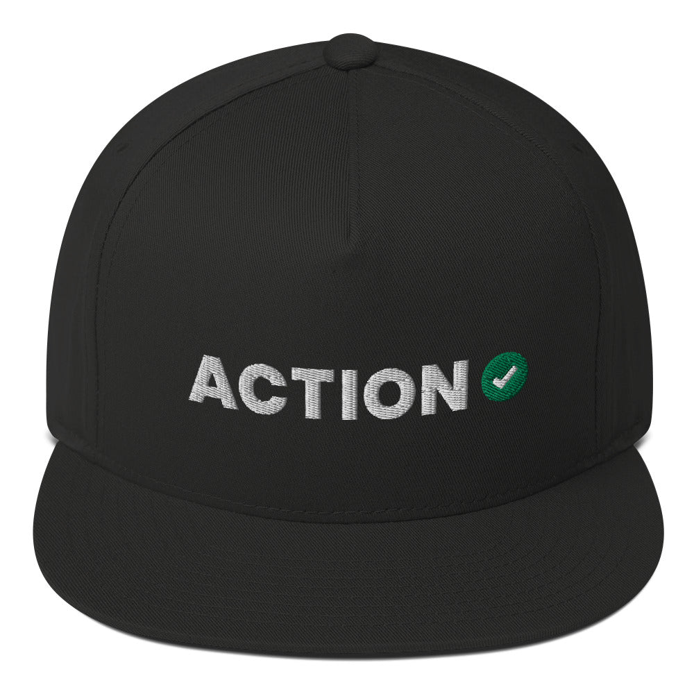 Action Network Flat Bill Cap